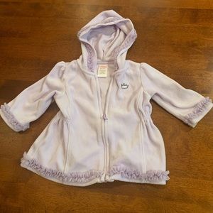 Gymboree baby girl purple jacket
